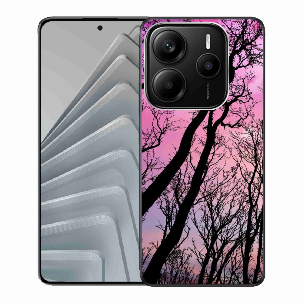 Gél borítás mmCase a Xiaomi Redmi Note 14 5G számára - kidőlt fák