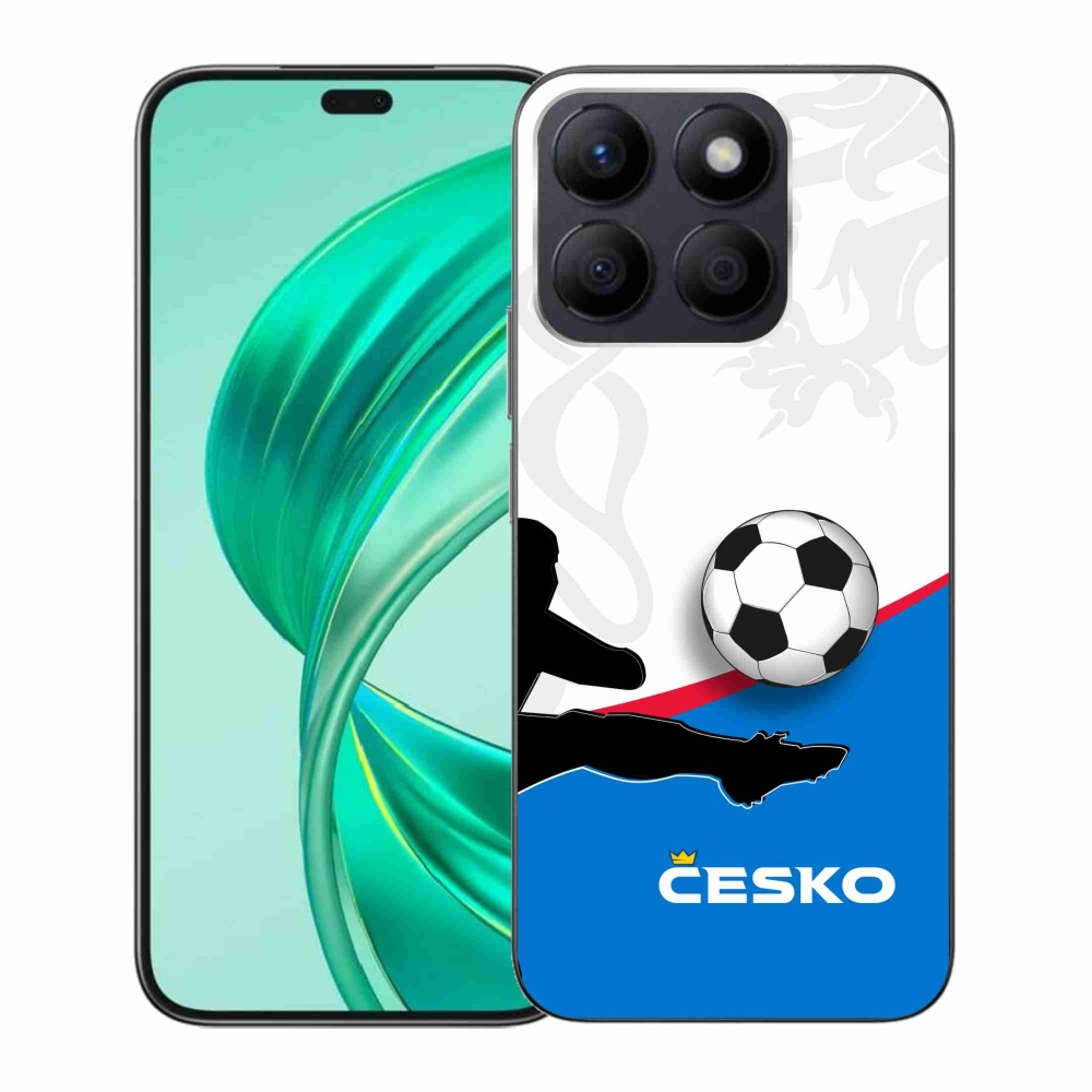 Gél borítás mmCase a Honor X8b-hez - futball Csehország 3