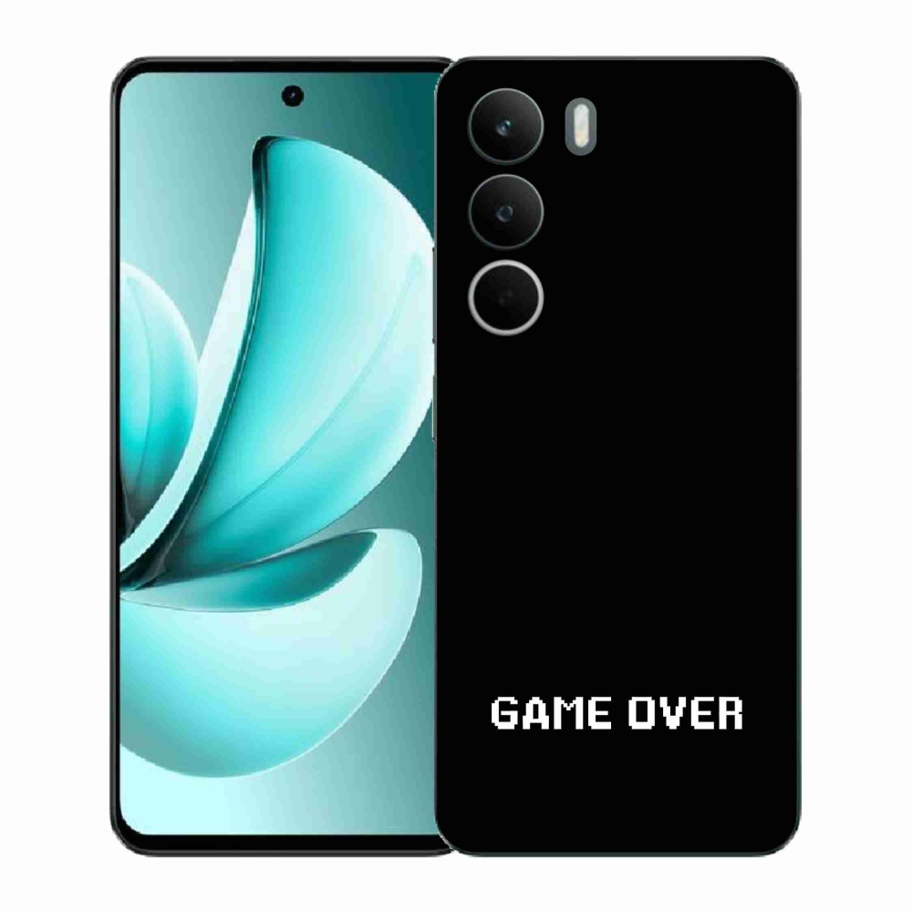 Gél borító mmCase a Realme C71 készülékhez - játék fekete háttérrel