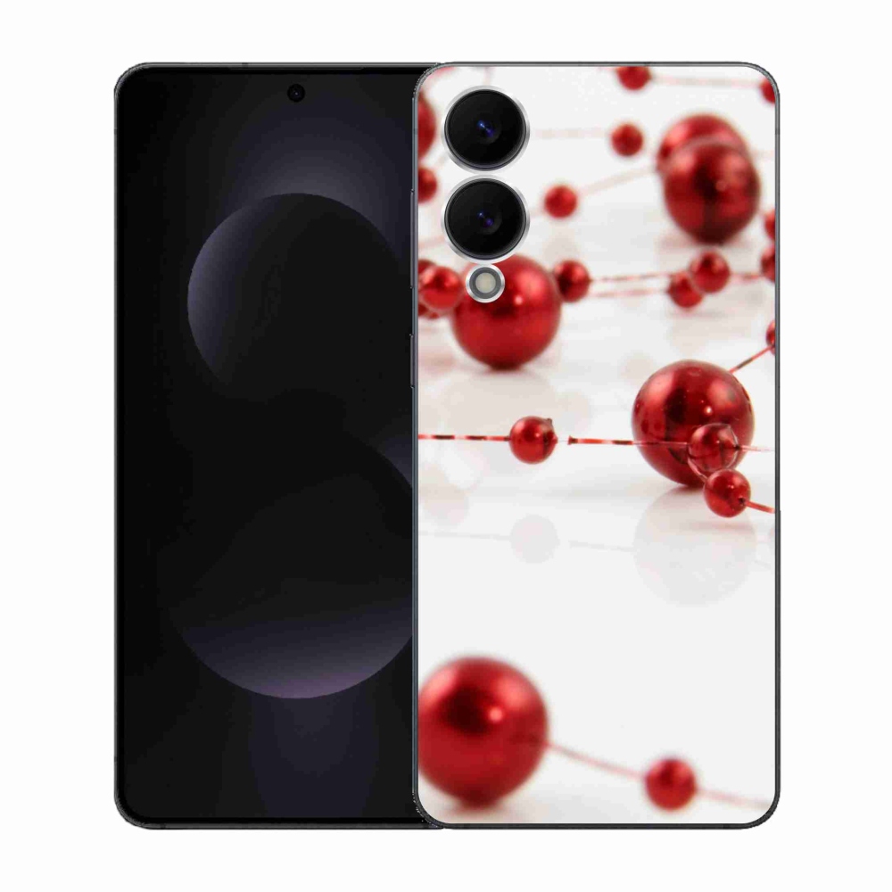 Gél borítás mmCase Samsung Galaxy S25 Edge készülékhez - karácsonyi lánc