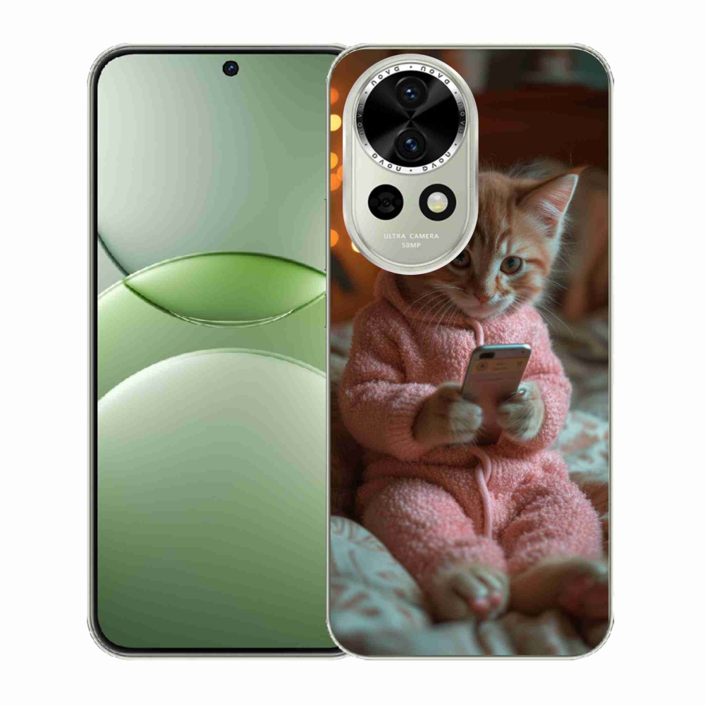 Gél borító mmCase a Huawei Nova 13 5G-hez - baba a mobillal