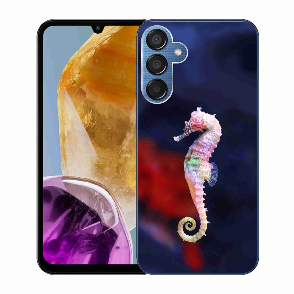 Zselés borítás mmCase Samsung Galaxy M15 5G - csikóhalakhoz