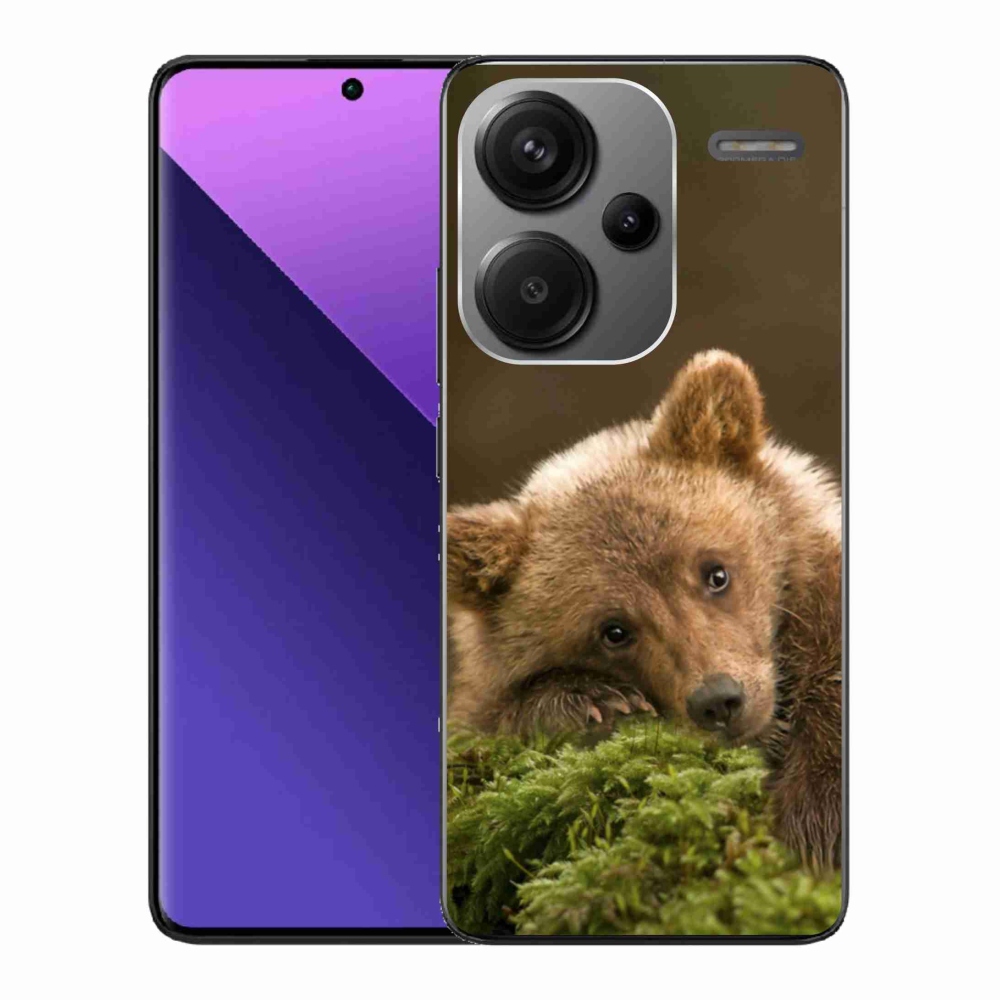 Gél borítás mmCase a Xiaomi Redmi Note 13 Pro+ 5G - medve számára