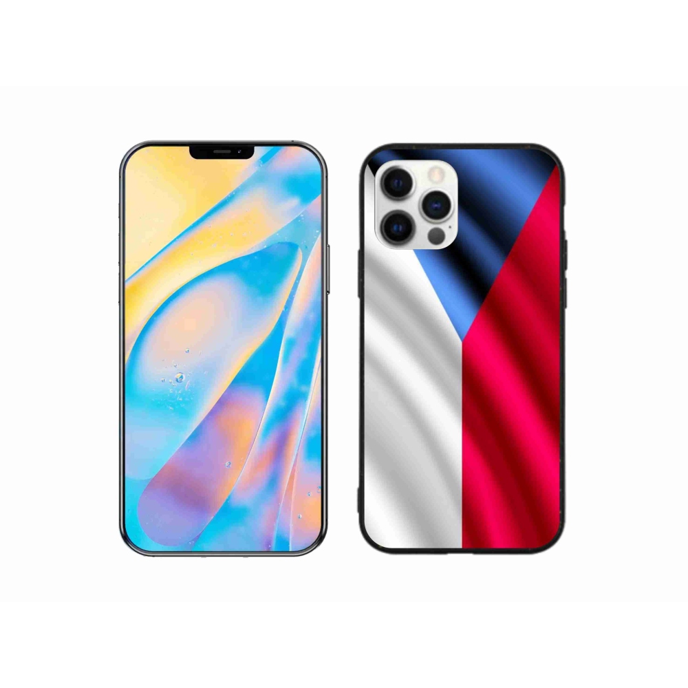 Zselés borítás mmCase iPhone 12 Pro készülékhez - cseh zászló