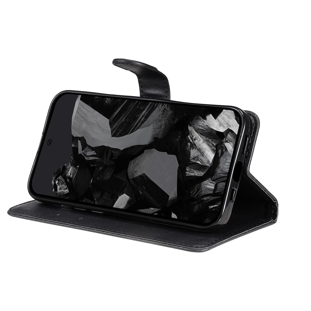 Könyvtáska a Google Pixel 10 Pro XL/Pixel 9 Pro XL számára - fekete