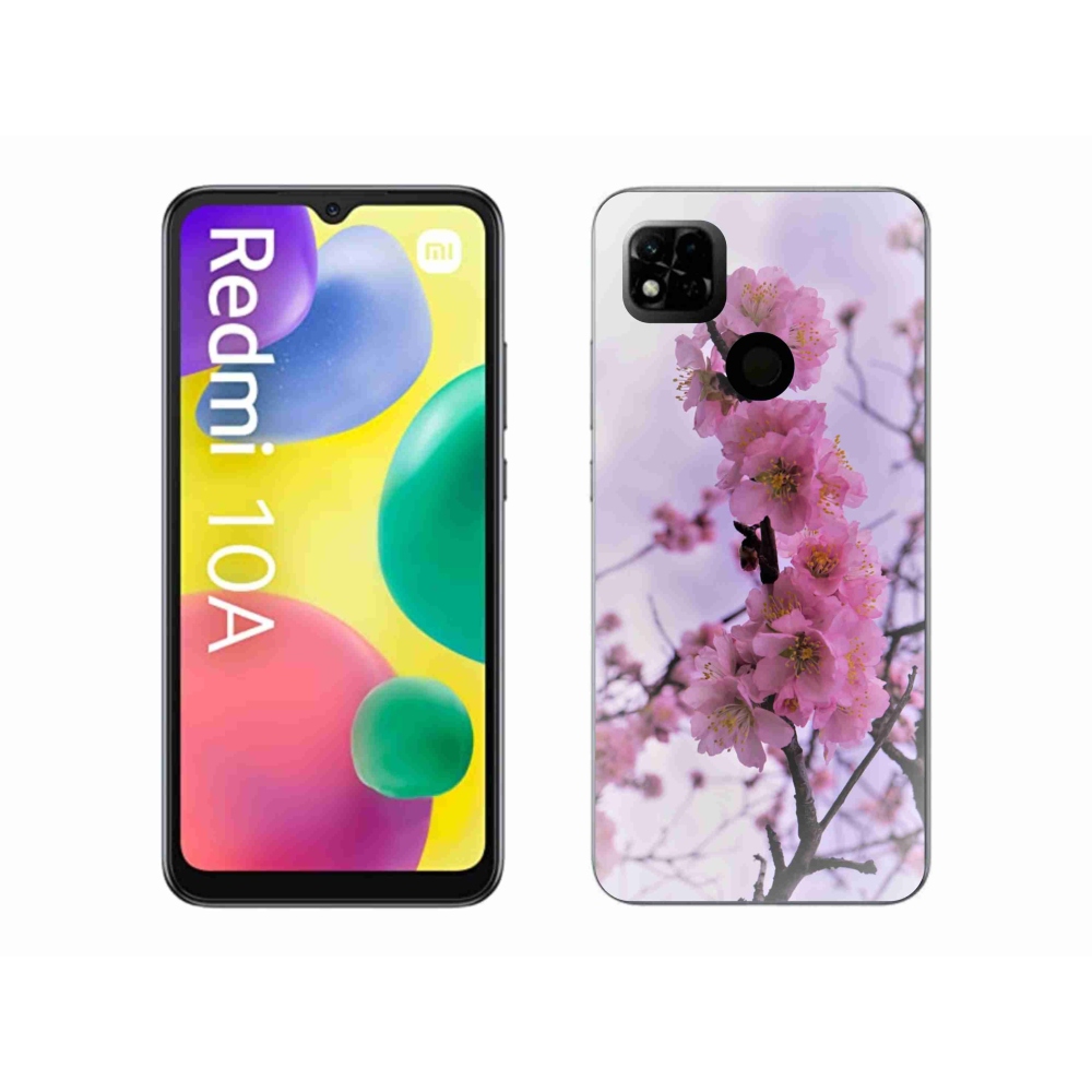 Gél borító mmCase a Xiaomi Redmi 10A - virágok 7