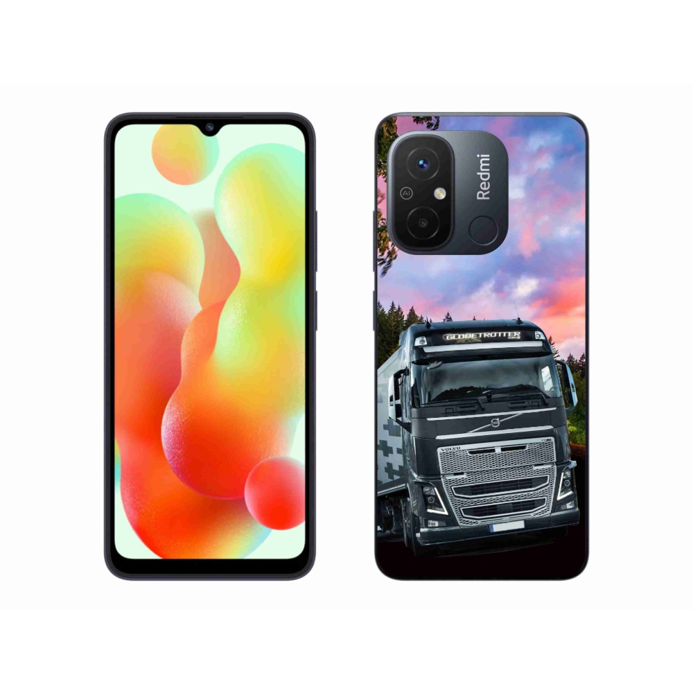 Gél borítás mmCase a Xiaomi Redmi 12C - teherautó 2