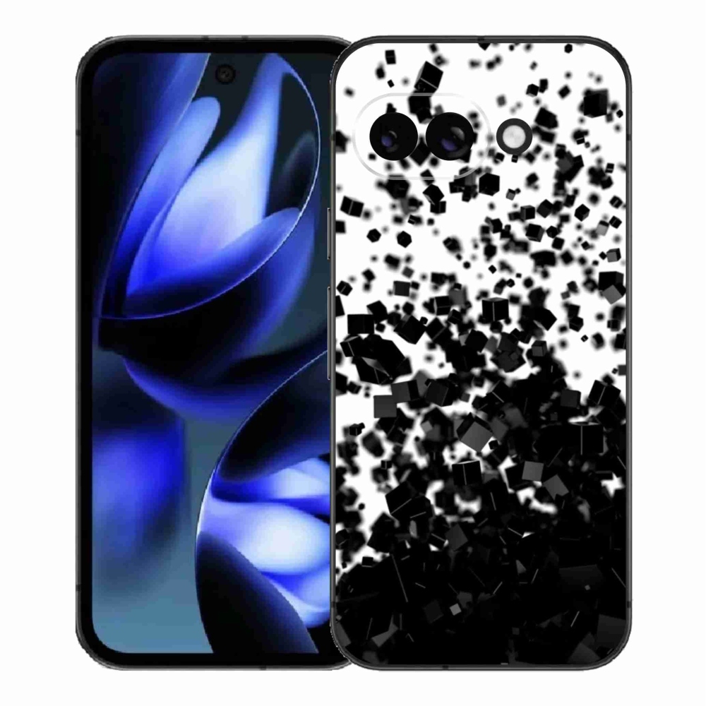 Zselés borítás mmCase a Google Pixel 9a készülékhez - absztrakt minta 1