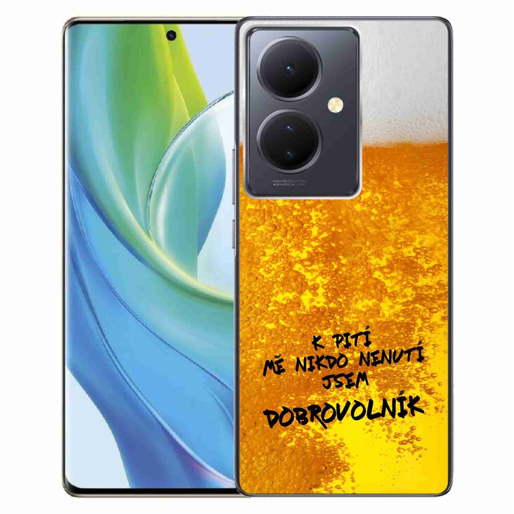 Gél borítás mmCase a Vivo V29 Lite 5G számára - sör motívum 4