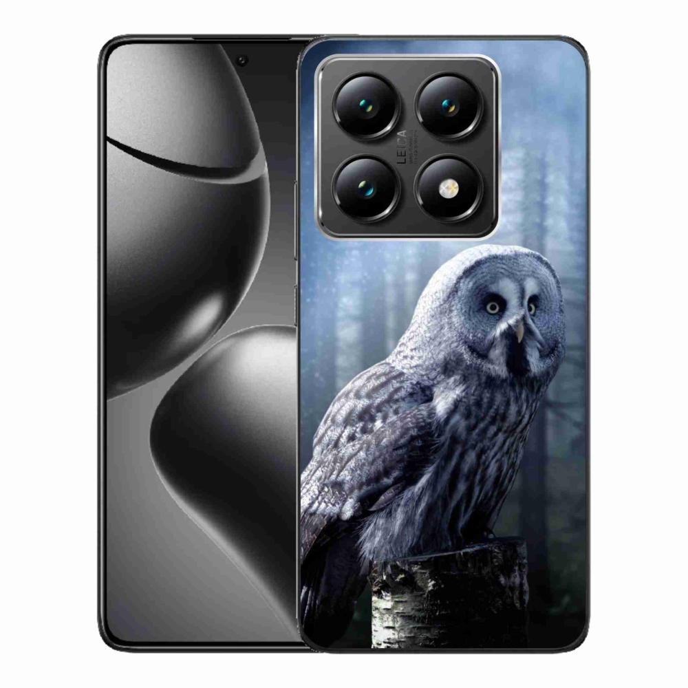 Gél borítás mmCase a Xiaomi 14T-hez - bagoly