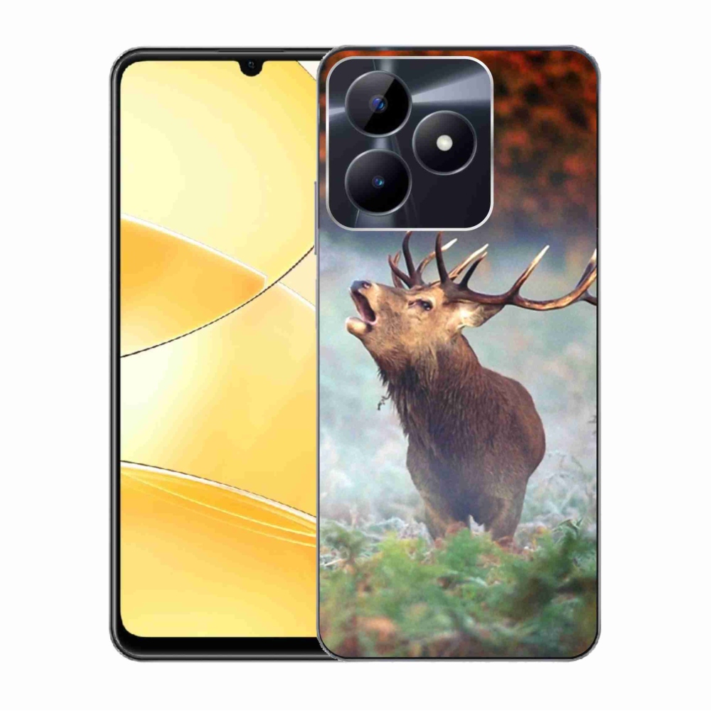 Gél tok mmCase a Realme C51/C53 készülékhez - szarvas 2