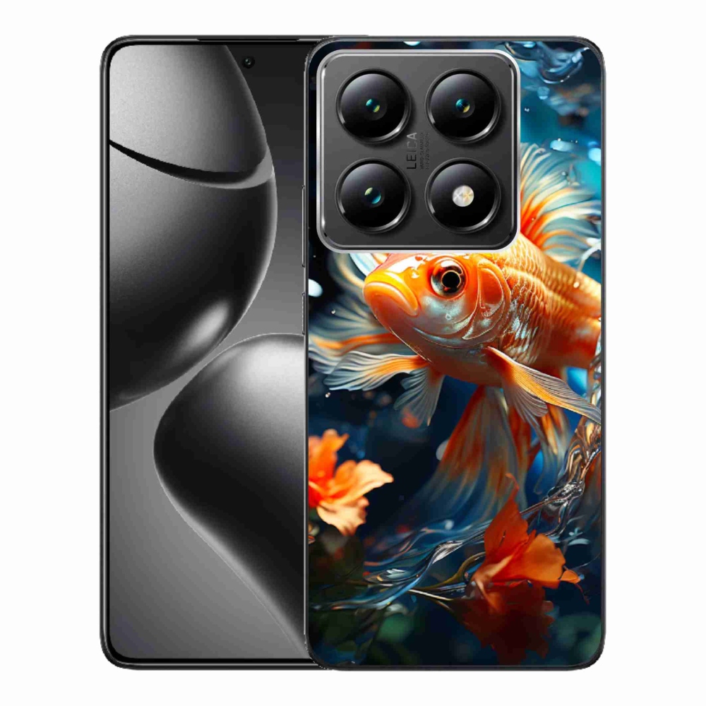 Gél borítás mmCase a Xiaomi 14T Pro számára - hal