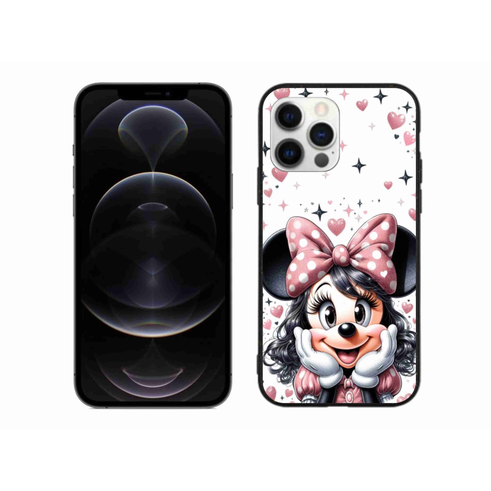 Gél védőburkolat mmCase iPhone 12 Pro Max készülékhez - minnie