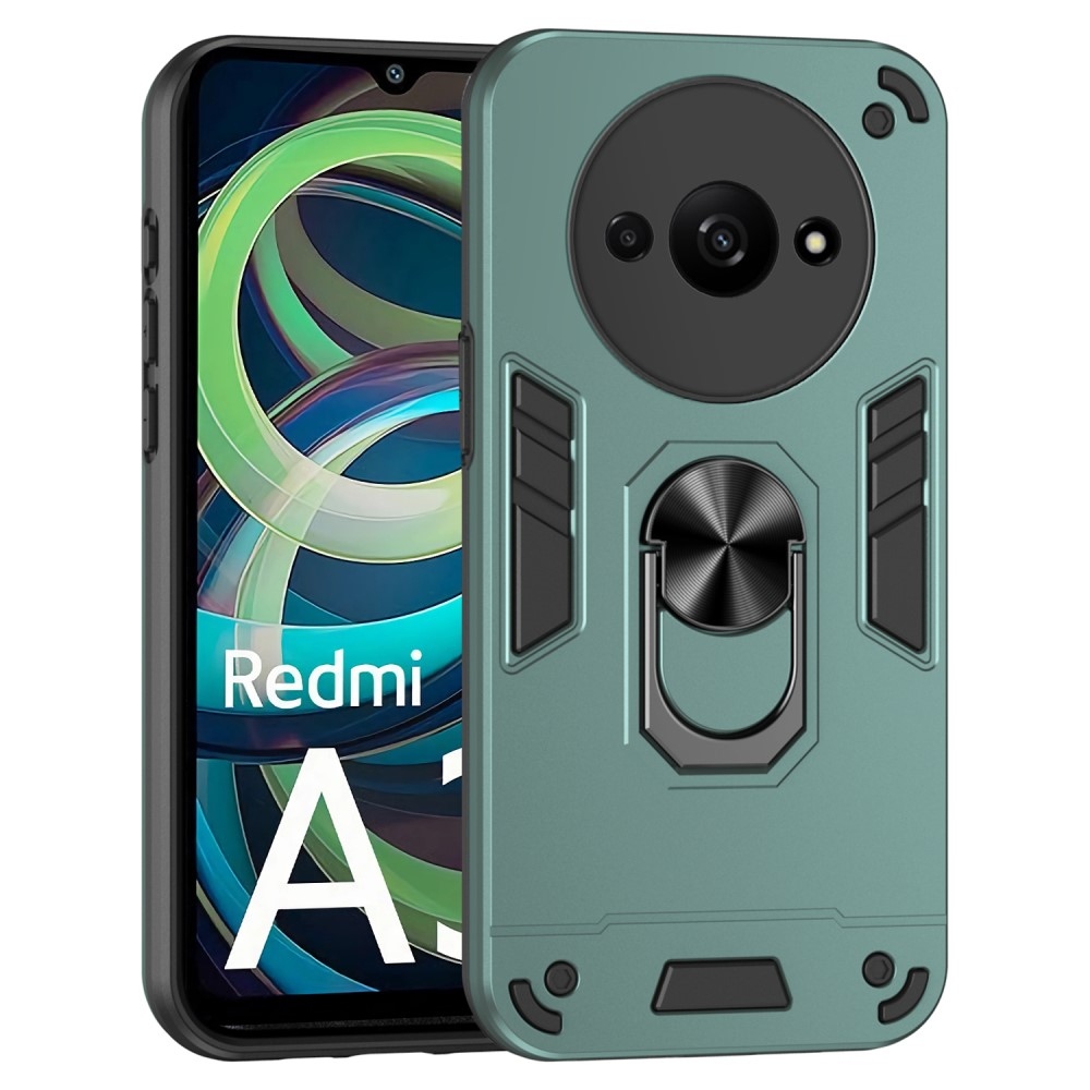 Tartós védőburkolat Xiaomi Redmi A3-hoz - zöld