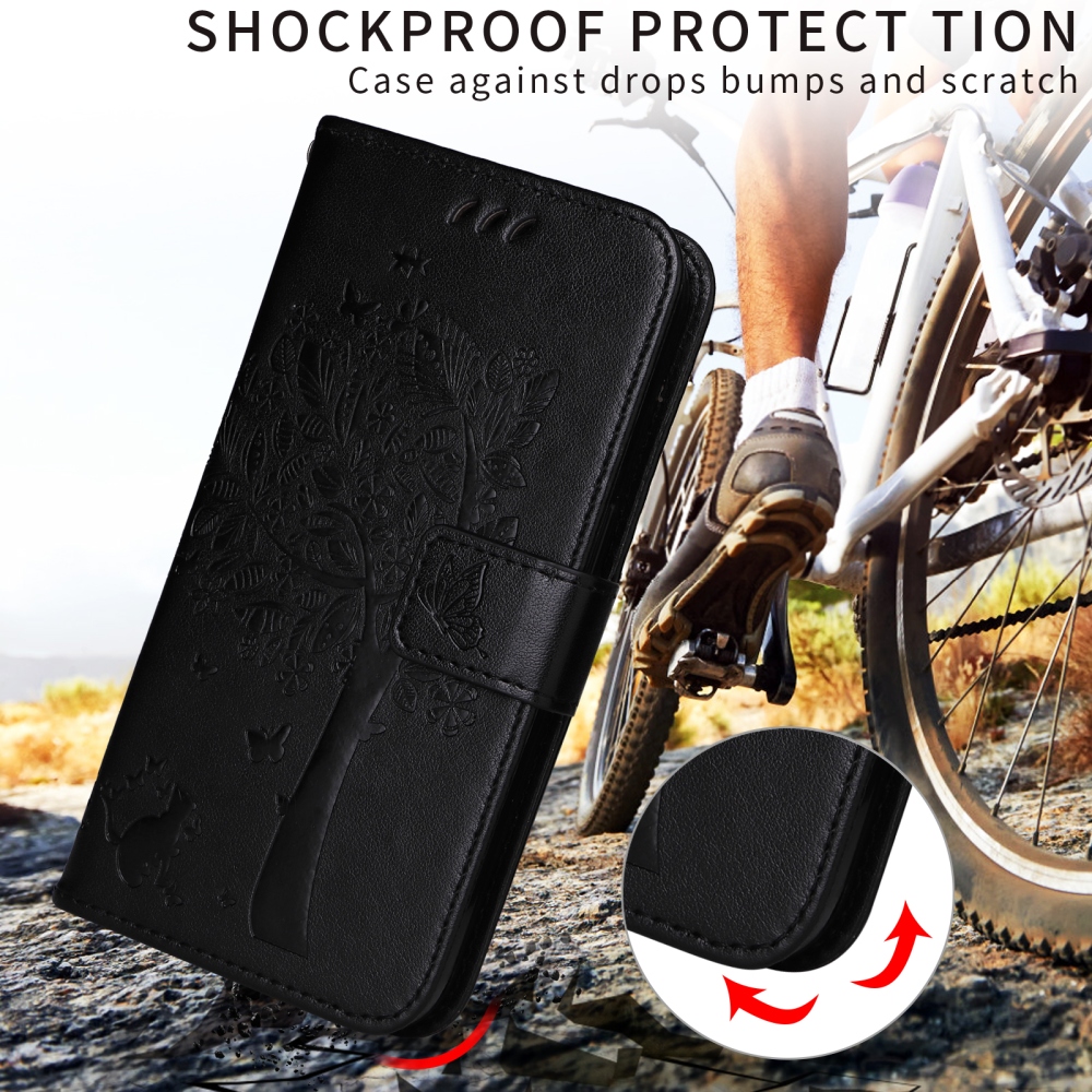 Fák könyve tok Xiaomi Redmi 15C 4G (171mm)/Poco C85 4G (171mm) - fekete