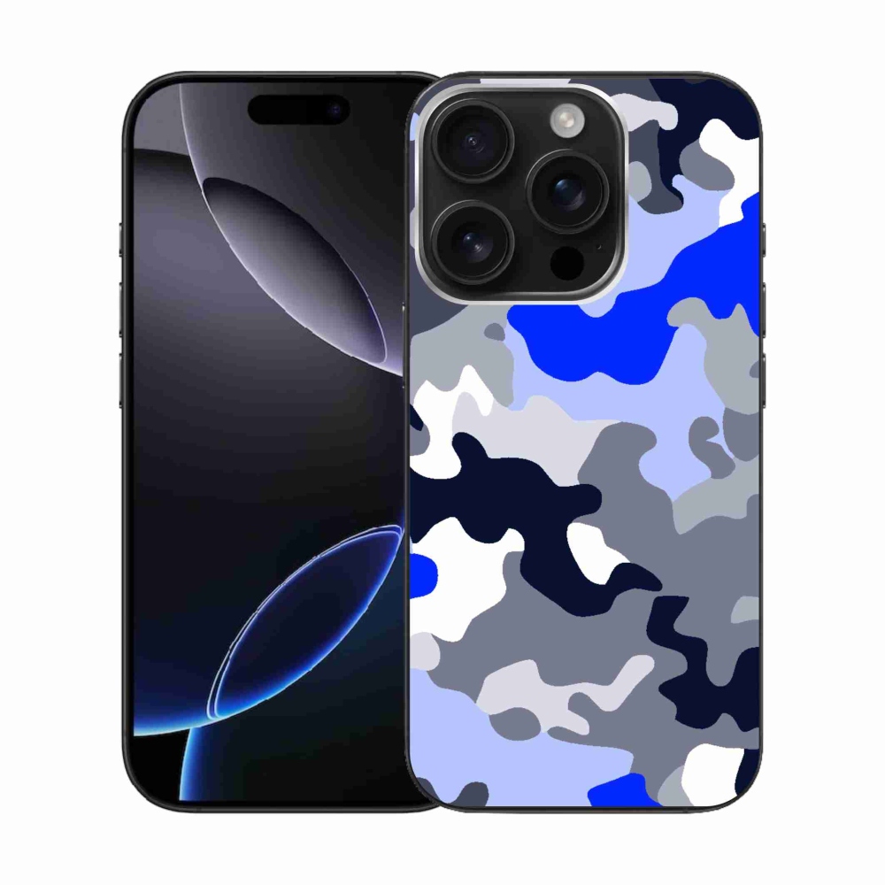 Zselés borítás mmCase iPhone 16 Pro készülékhez - álcázott minta 8