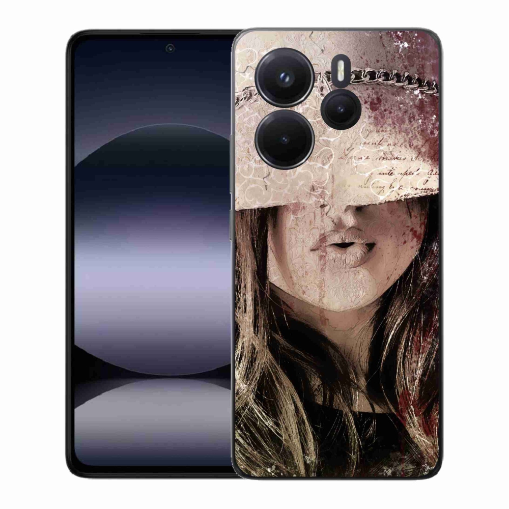 Gél borítás mmCase a Xiaomi Redmi Note 14-hez - lány