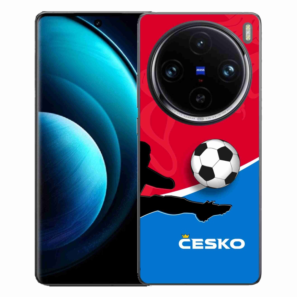 Gél borítás mmCase a Vivo X100 Pro 5G - futball Csehország 2