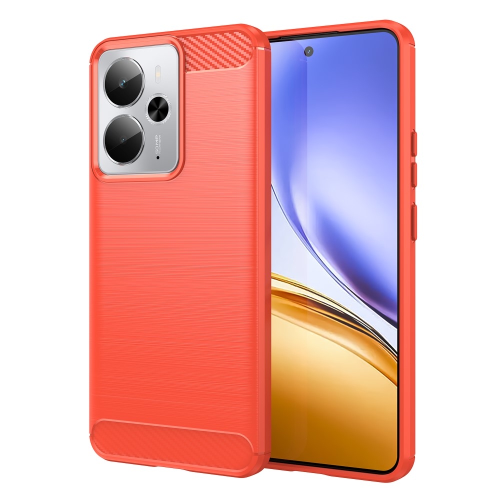 Szénálló zselés tok a Realme 14 5G/14T 5G készülékhez - piros