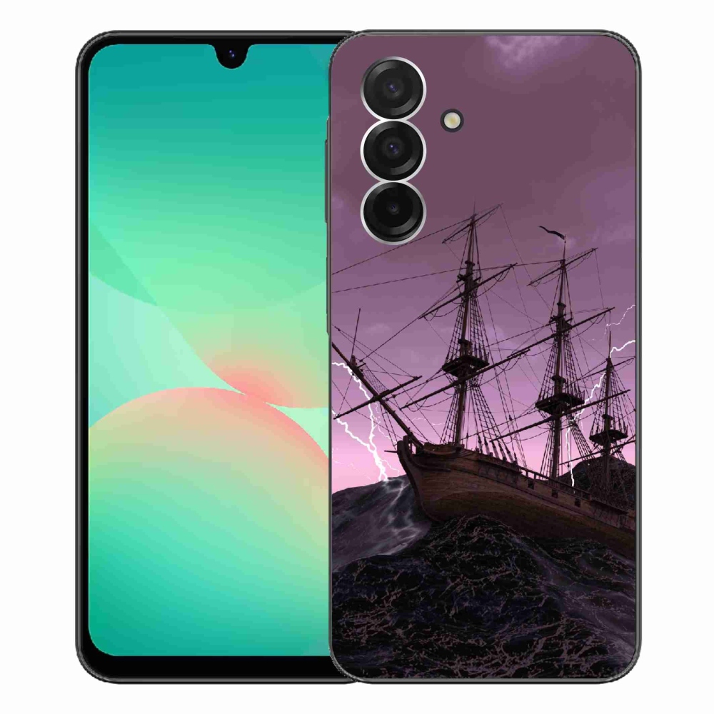 Zselés borítás mmCase Samsung Galaxy A26 5G - hajó a viharban