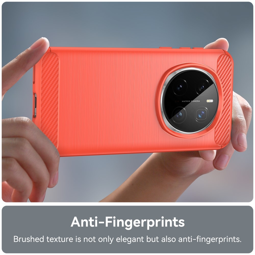 Szénálló zselés tok a Honor Magic 7 Pro 5G készülékhez - piros