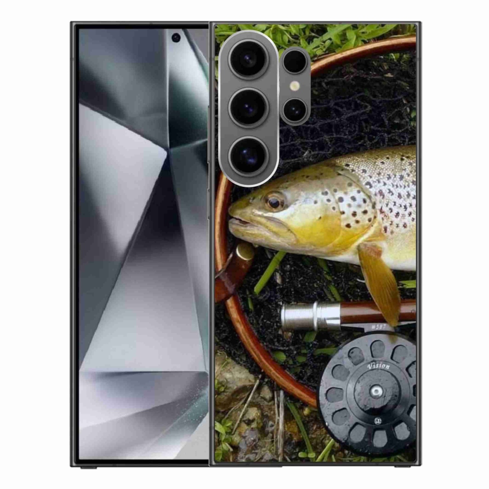 Gél tok mmCase a Samsung Galaxy S24 Ultra készülékhez - pisztráng 2