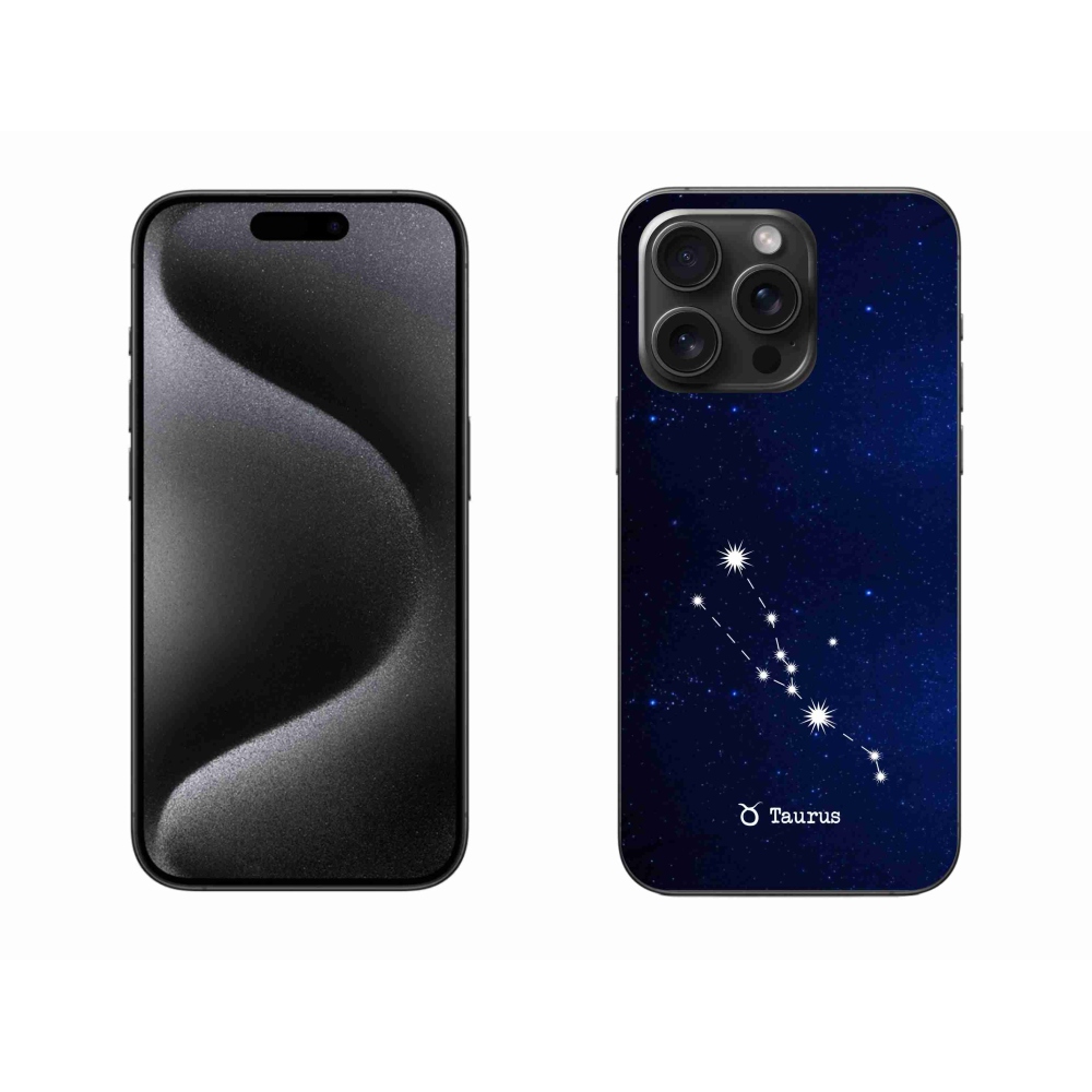 Zselés borítás mmCase iPhone 15 Pro Max készülékhez - Taurus csillagkép