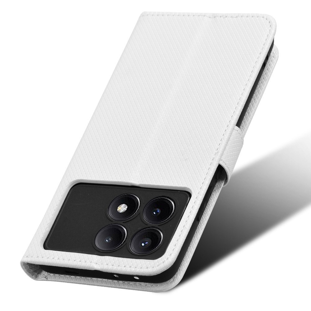 Csuklótáska a Xiaomi Poco X6 Pro 5G készülékhez - fehér