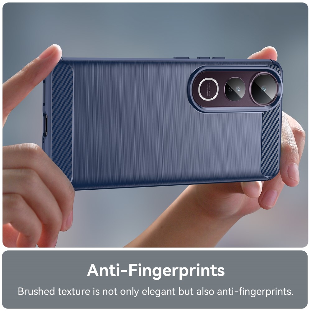 Szénálló zselés tok a Vivo V50 Lite 4G/5G készülékhez - kék