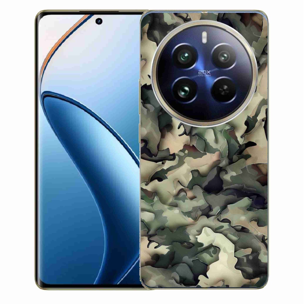 Gél borítás mmCase a Realme 12 Pro 5G/12 Pro+ 5G számára - álcázó mintázat 9
