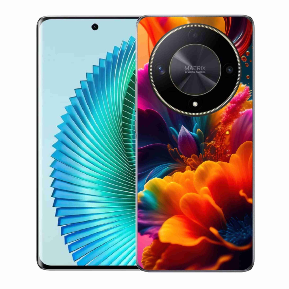 Zselés borítás mmCase a Honor Magic 6 Lite 5G számára - absztrakt motívum 2