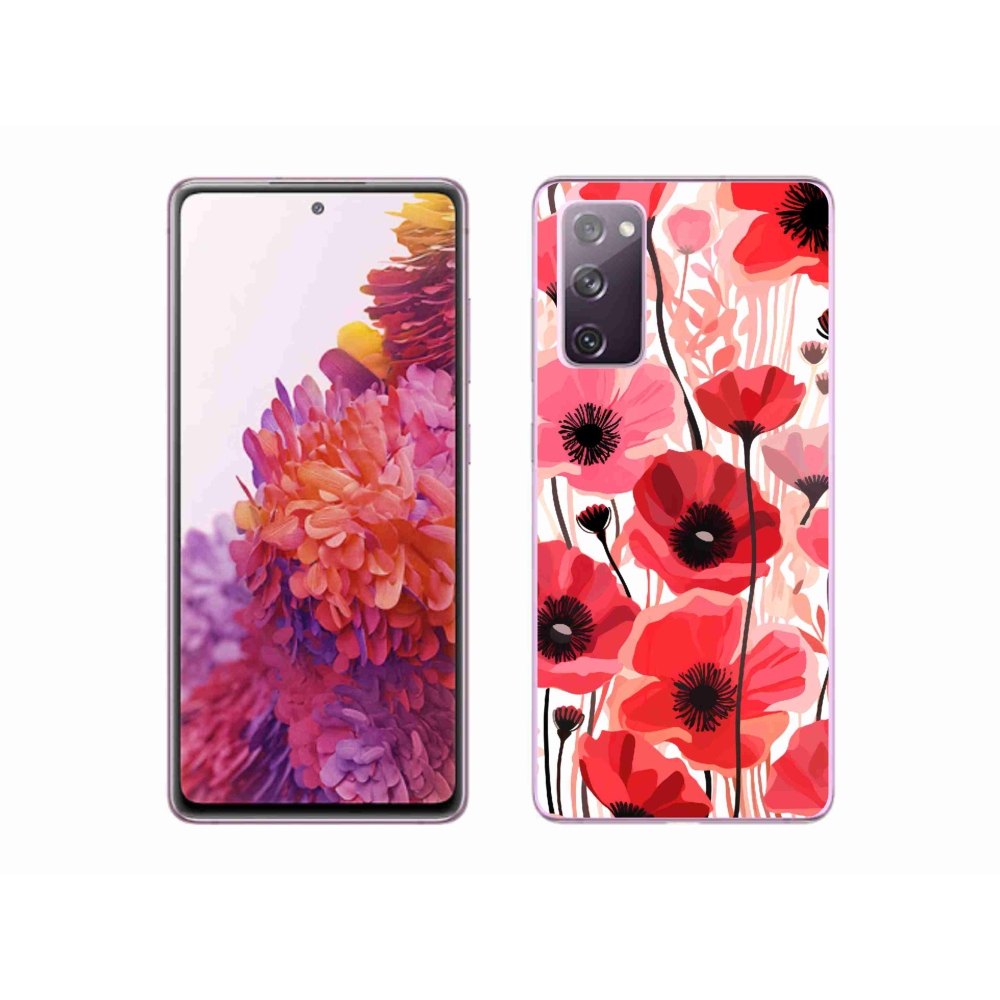 Zselés borítás mmCase Samsung Galaxy S20 FE - mákos 1