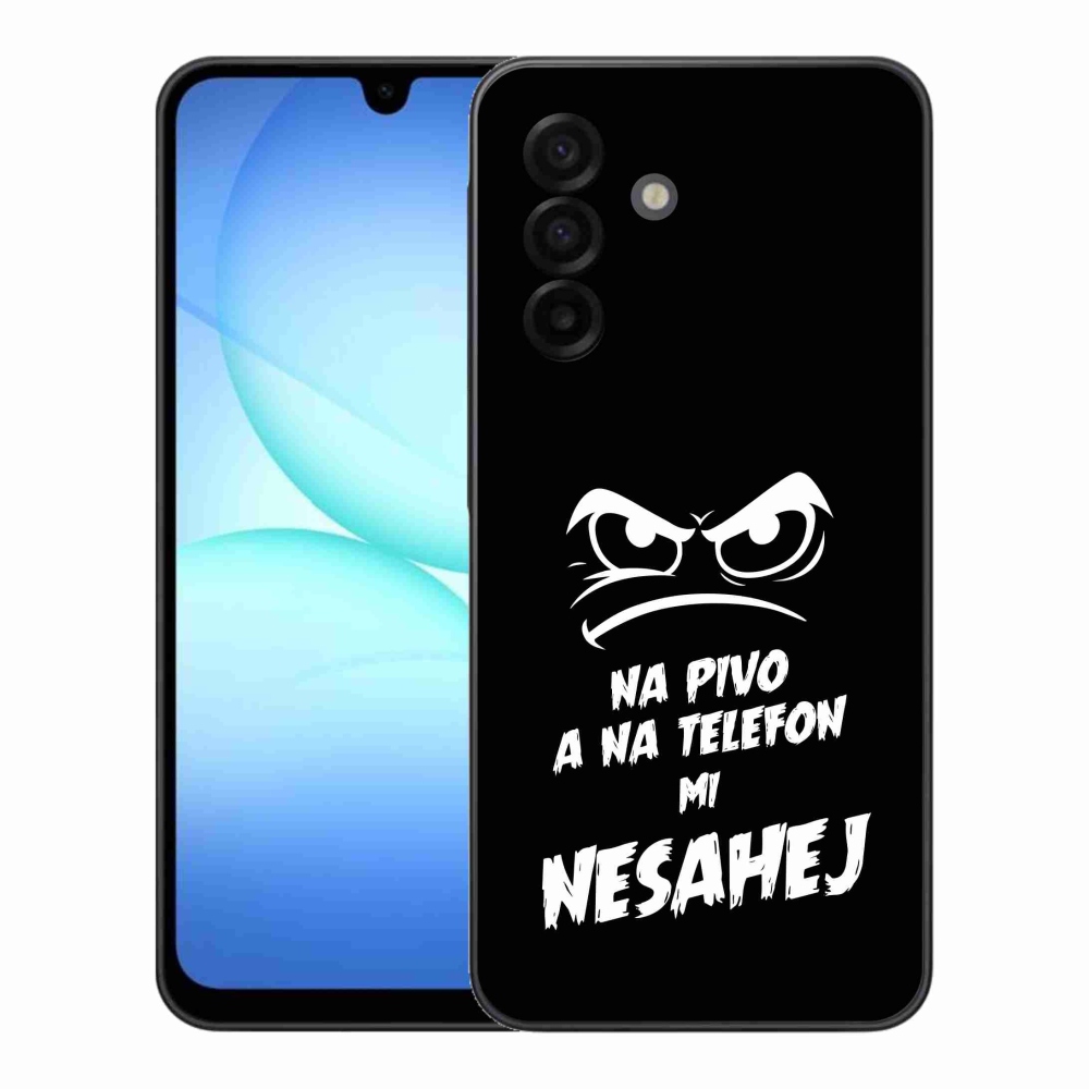 Gél borítás mmCase Samsung Galaxy A17 4G/5G - sör motívum 2 fekete háttér