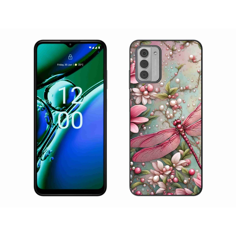 Zselés borítás mmCase a Nokia G42 készülékhez - szitakötő