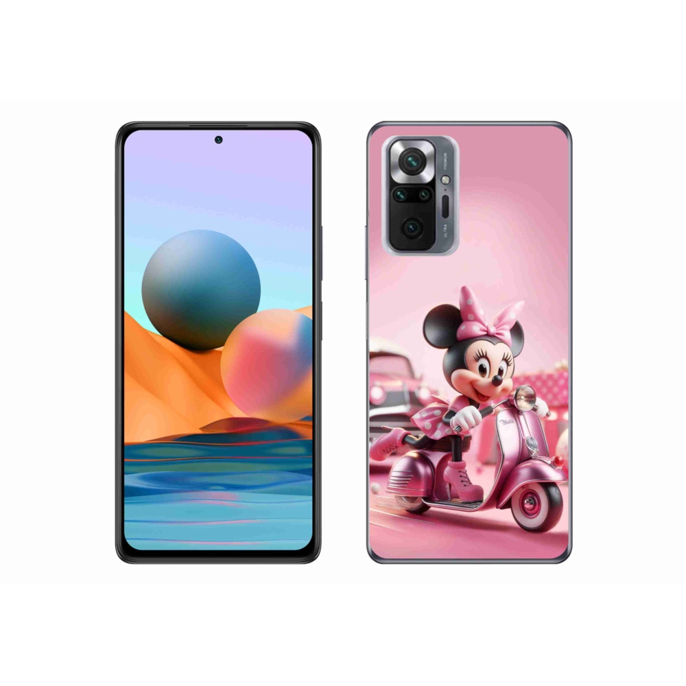 Gél borítás mmCase a Xiaomi Redmi Note 10 Pro készülékhez - minnie 1