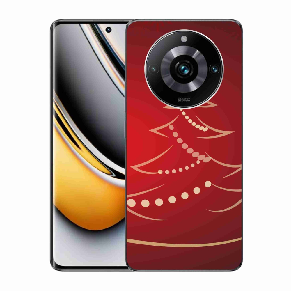 Gél borítás mmCase a Realme 11 Pro/11 Pro+ készülékhez - karácsonyfa karikatúra