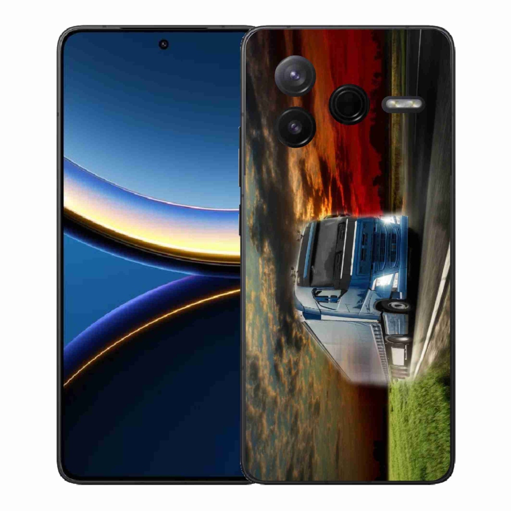 Gél borítás mmCase a Xiaomi Poco F7 Pro számára - teherautó 4