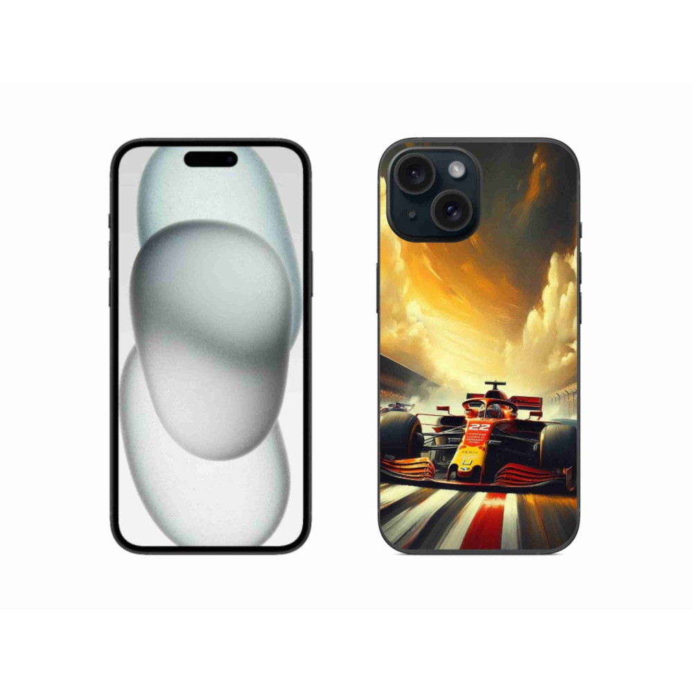 Zselés borítás mmCase iPhone 15 készülékhez - formula 2