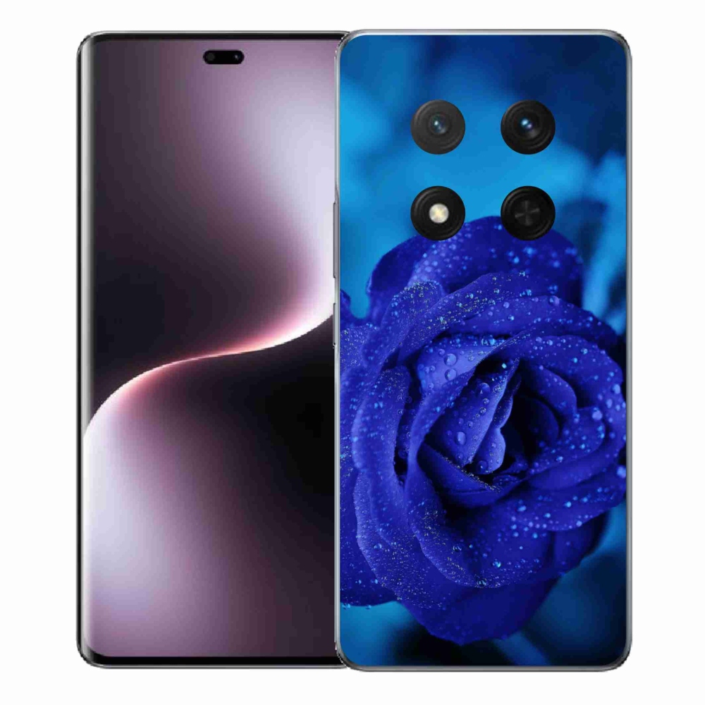 Gél borítás mmCase a Honor Magic 7 Lite 5G készülékhez - kék rózsa