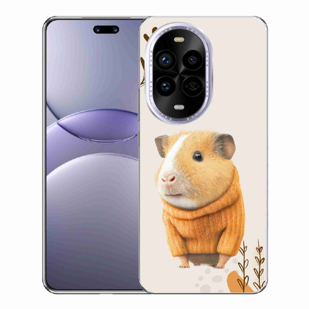 Gél borítás mmCase a Huawei Nova 13 Pro 5G-hez - tengerimalac a pulóverben