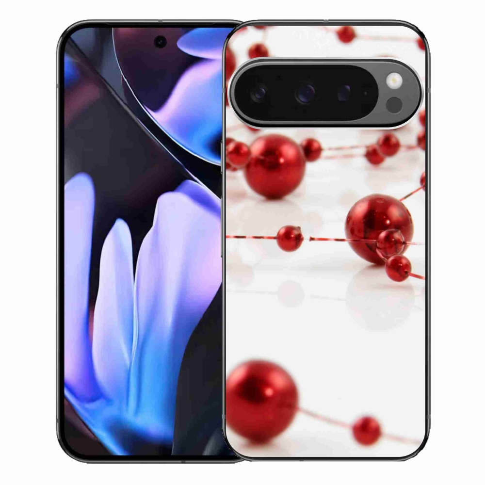 Gél borítás mmCase a Google Pixel 9 Pro XL-hez - karácsonyi lánc