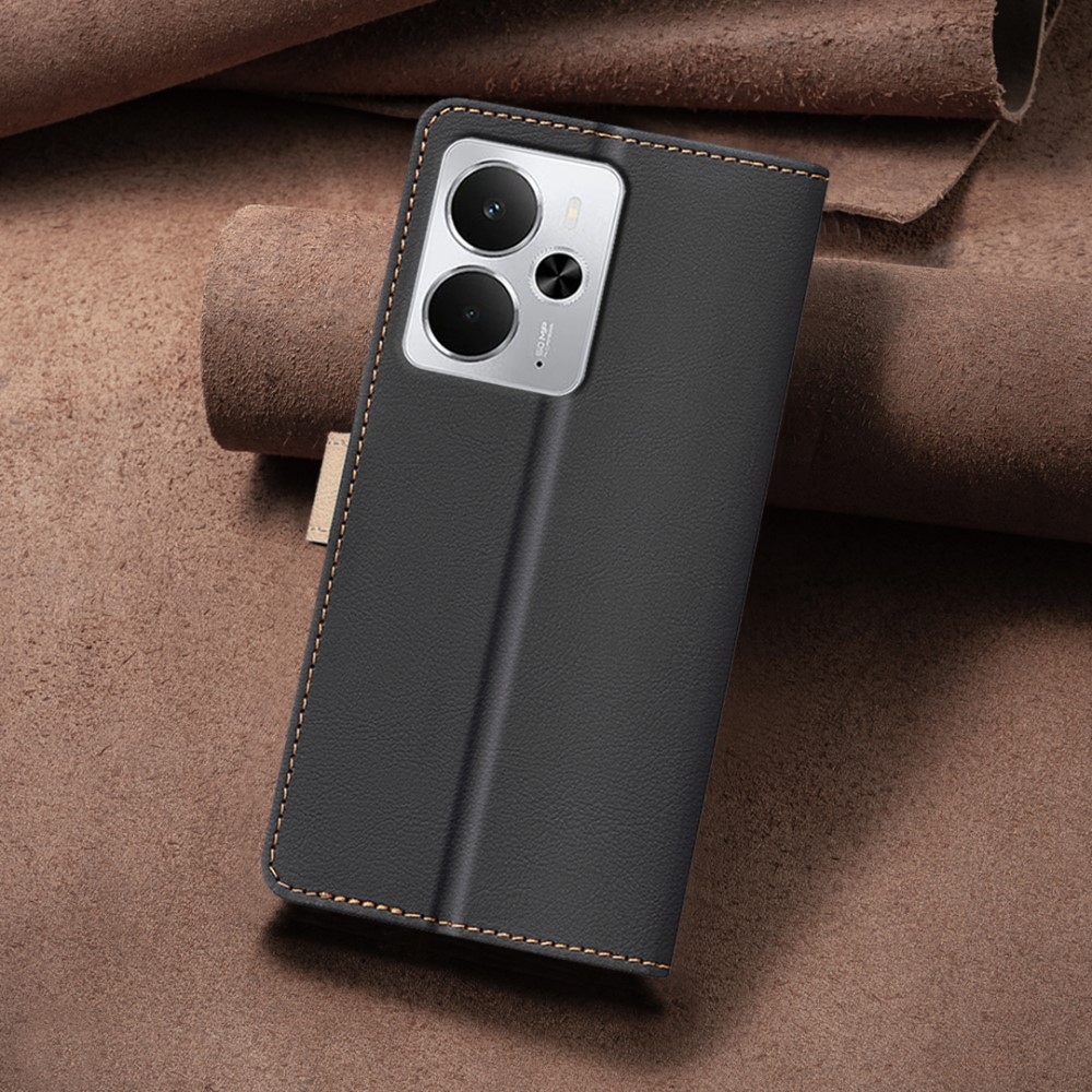 BNF DUO könyvtáska a Realme 14 5G készülékhez - fekete