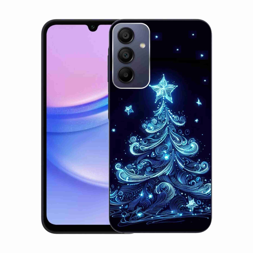 Gél borítás mmCase Samsung Galaxy A15 4G/5G - neon karácsonyfa 4