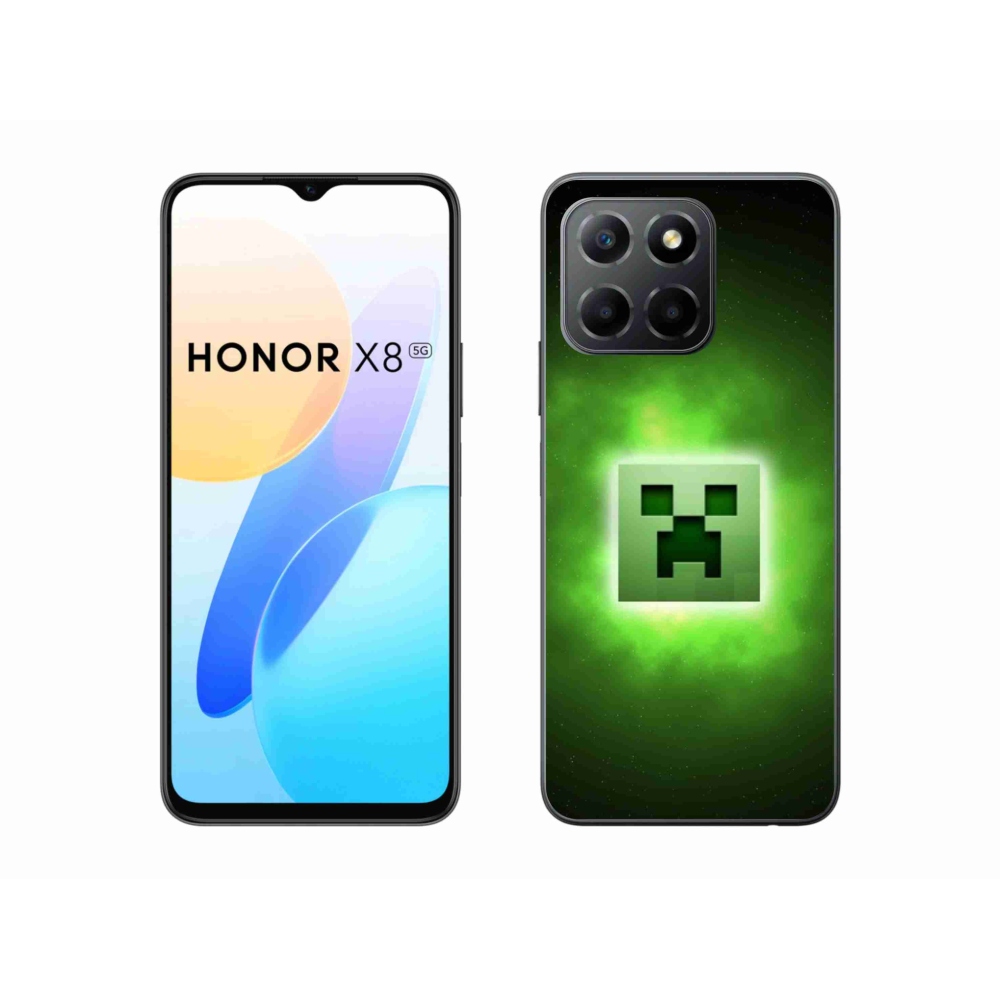 Gél borítás mmCase a Honor X8 5G/Honor 70 Lite 5G készülékhez - minecraft
