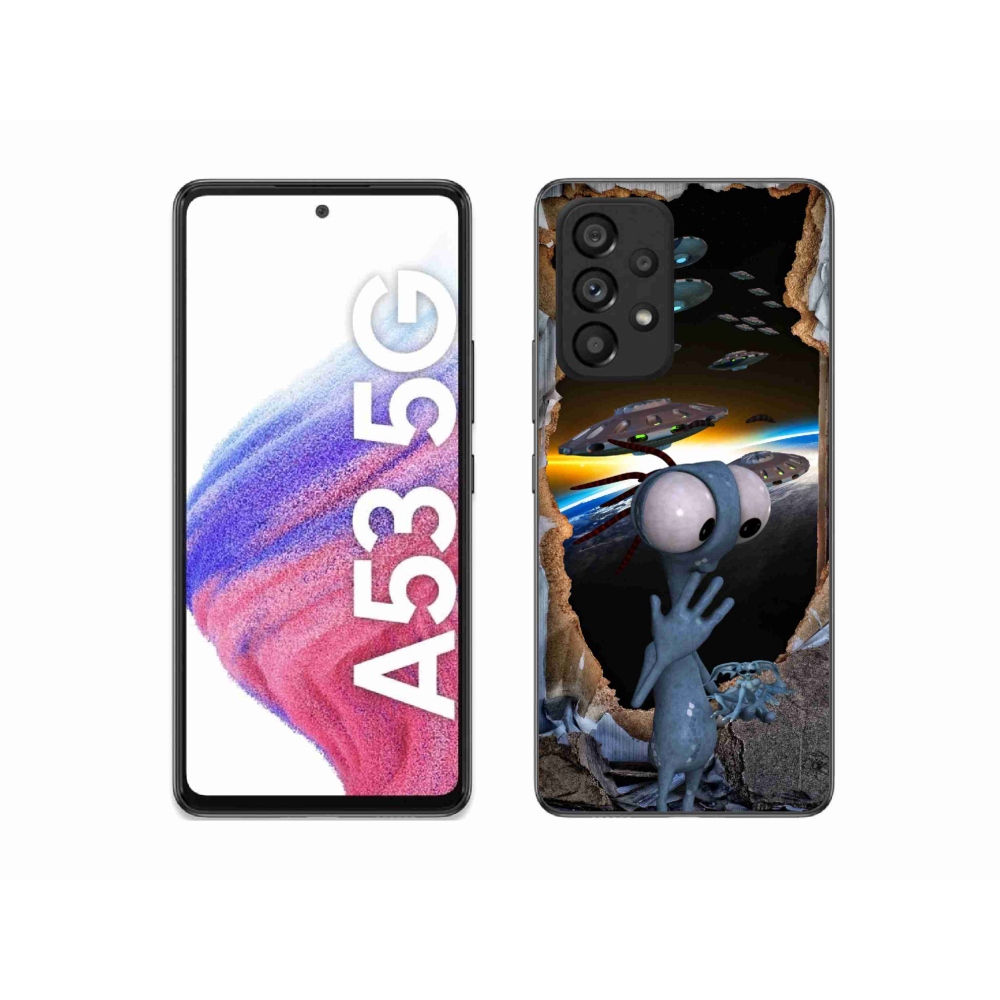 Gél védőburkolat mmCase Samsung Galaxy A53 5G - idegen