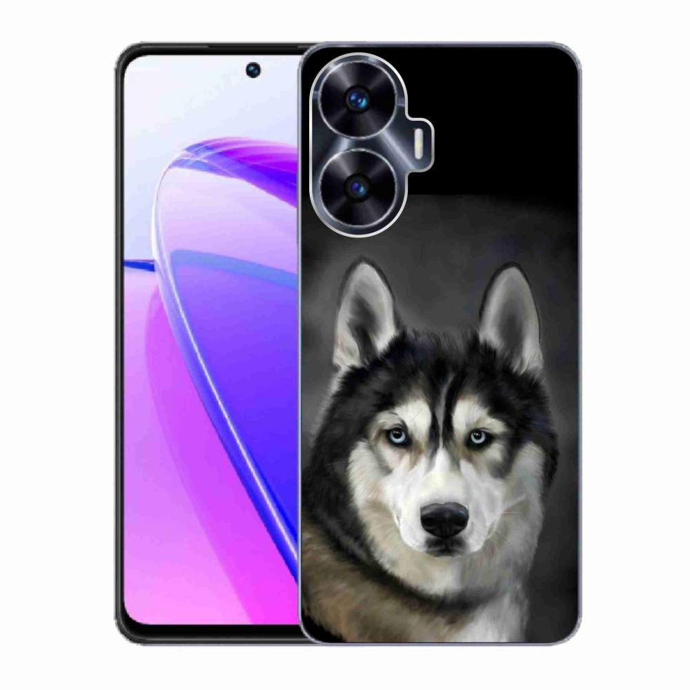 Gél tok mmCase a Realme C55 készülékhez - husky