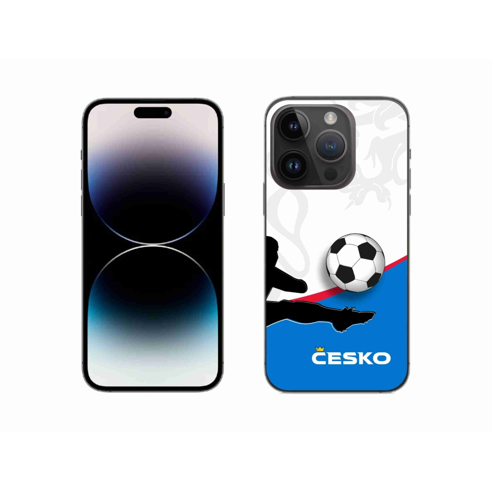 Zselés borítás mmCase iPhone 14 Pro 6.1 - futball Csehország 3