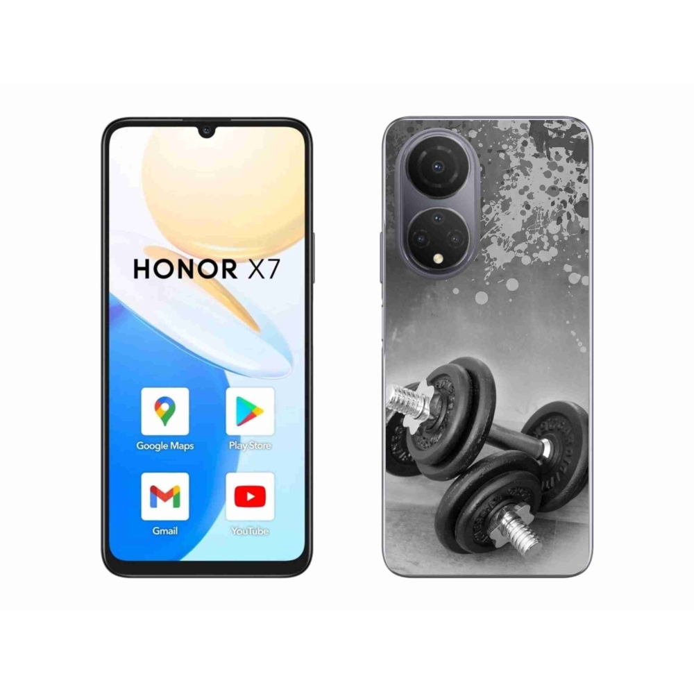 Zselés borítás mmCase a Honor X7-hez - súlyzók 1