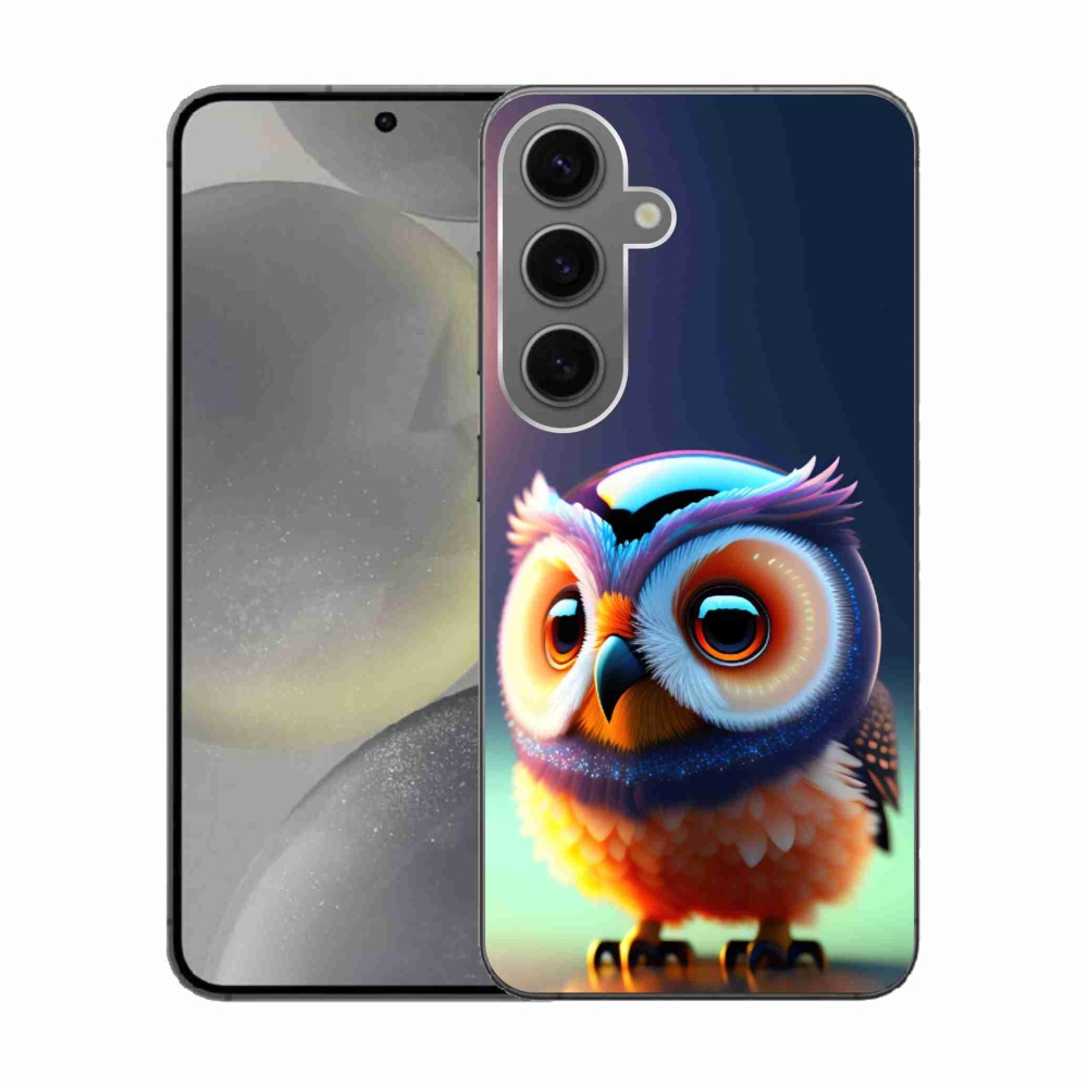 Gél védőhuzat mmCase Samsung Galaxy S24 készülékhez - bagoly