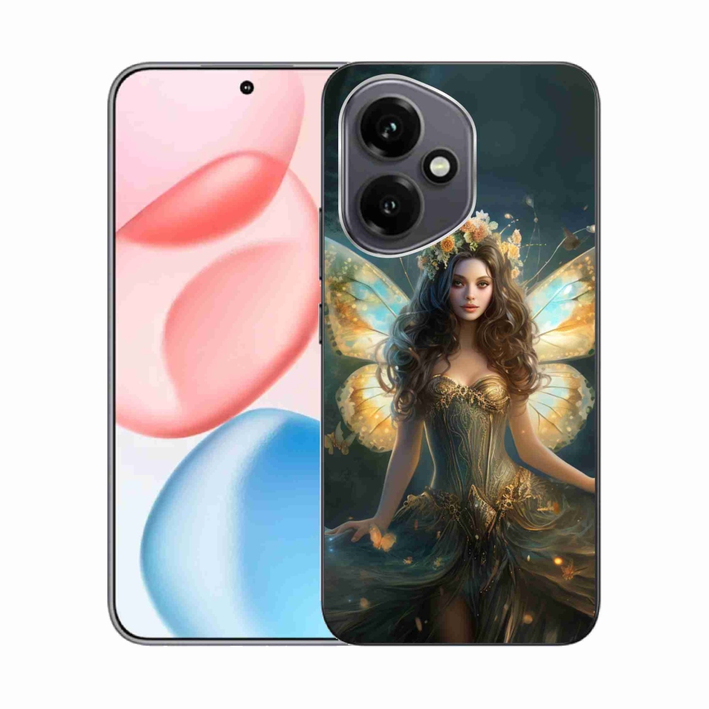 Zselés borító mmCase a Honor 400-hoz - pillangó nő